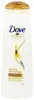 A white bottle of Dove shampoo with a gold cap. Produktbild-Vorschau