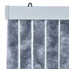 vidaXL Tenda zanzariera argento 118x220 cm in ciniglia Anteprima dell’immagine prodotto 11