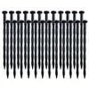 Rasenkante Schwarz 20m Garten-Set | 60 Erdanker Produktbild-Vorschau 3