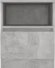 vidaXL Noční stolek Concrete Grey 40x40x50 cm Dřevěný Náhled obrázku produktu 3