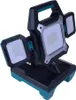 A portable LED work light with multiple adjustable light panels. Produktbild-Vorschau