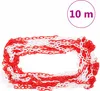 A pile of red and white plastic chain. Náhľad obrázku produktu