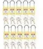 Zámky bezpečnostní, sada 10 kusů, průměr 38 mm, nylon, Náhled obrázku produktu 2