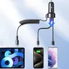 Joyroom Caricabatterie da auto Jr-Cl07, 3W1, 1Xusb 1Xusb-C Anteprima dell’immagine prodotto 17