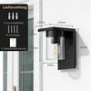 EDISHINE Wandlampe Außen, Wandleuchte mit Klarglas, IP44 Produktbild-Vorschau 9