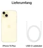 Apple iPhone 15 Plus 256GB Gelb Produktbild-Vorschau 11