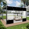 (2.1x3.7M) Rideaux d'extérieur en PVC transparent avec Voir les images du produit 1