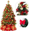 INF Dekoschleifen Weihnachtsdekoration rot 12er-Pack Produktbild-Vorschau 4