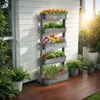 tectake® Vertikalbeet Flora 5 Etagen, die oberen 4 mit Produktbild-Vorschau 8