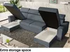 MEBLINI Schlafcouch mit Bettkasten - Ecksofa mit Produktbild-Vorschau 4