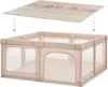 Fillikid Laufgitter Malta 150x150 cm mit Boden Natur Produktbild-Vorschau 5