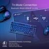 ASUS ROG Azoth - Kabellose Gaming Tastatur mit OLED-Display Produktbild-Vorschau 3