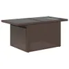 8-tlg. Garten-Sofagarnitur mit Kissen Braun Poly Rattan Produktbild-Vorschau 5
