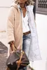 ASKSA Femme Longue Doudoune Chaude Polaire Réversible Veste Voir les images du produit 4