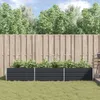 vidaXL Květináč antracitový 290 x 100 x 45 cm pozinkovaná Náhled obrázku produktu 4