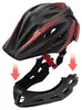 Meteor Lupus Fullface Fahrradhelm Kinder mit abnehmbarem Produktbild-Vorschau 2