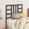 vidaXL Kopfteil Grau 106x4x100 cm Massivholz Kiefer - Produktbild-Vorschau 3