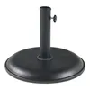 casa.pro Schirmständer Bionaz, Beton, Schwarz, rund, 15 kg, Produktbild-Vorschau 3