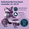 Pattini a rotelle My First Quad taglia 30-33 (viola) Anteprima dell’immagine prodotto 2