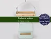 WONDERMAKE® Design Vogelhaus aus Metall und Holz wetterfest Produktbild-Vorschau 5