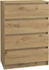Roe Furniture | Kommode 60 cm - Artisan - 4 Schubladen - 60 Produktbild-Vorschau 1