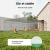 Wiltec Parc enclos pour petits animaux domestiques – 1830 x Voir les images du produit 4