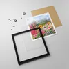 Gerahmtes Poster - Schwarzer Rahmen - blume sommer natur - Produktbild-Vorschau 4