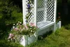 KHW Gartenbank Amsterdam mit Rosenbogen und Spalier weiß Produktbild-Vorschau 15