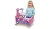 Puppenbett Mit Karussell-Bettdecke Und Kissen Gross Rosa Produktbild-Vorschau 13