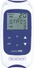 A white and blue electronic device with a digital screen and buttons. Náhľad obrázku produktu