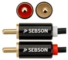 Cinch Kabel 1m für HiFi & Heimkino Anlagen, AUX Audio Kabel Produktbild-Vorschau 2