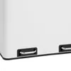 SVITA TM2X30 Weiß Treteimer 60 Liter Abfalleimer Mülleimer Produktbild-Vorschau 6