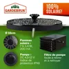 GARDEBRUK® Fontaine solaire flottante 7 buses Noir 1,4 Watt Voir les images du produit 4