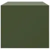 Design Couchtisch Olivgrün 67x50x44 cm Stahl, Couchtische Produktbild-Vorschau 8