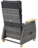 tectake Rattansessel mit Aluminiumgestell, verstellbare Produktbild-Vorschau 11