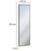 Spiegel Quant QG-05 Wandspiegel 40x134x2 cm Artisan Eiche Produktbild-Vorschau 2