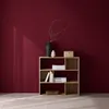 sweeek - Bücherregal 3 Regale 6 Fächer - Natur Produktbild-Vorschau 3