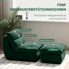 MODFU Schlafsofas mit Fußstütze, Klassische Sessel Lazy Produktbild-Vorschau 8