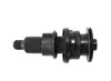 A black plastic plumbing fitting on a white background. Produktbild-Vorschau