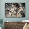 MuchoWow® - Leinwandbilder - Grau - Luxus - Gold - Marmor, Produktbild-Vorschau 4