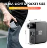 ROCKBROS Elektrická pumpa na kolo Mini pumpa 120PSI s LED Náhled obrázku produktu 9