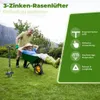 Kedoxi Manuell Rasenlüfter 3 Zinken, 38In Aerifizierer für Produktbild-Vorschau 3