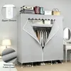 Stoffschrank Stoffkleiderschrank Kleiderschrank mit Produktbild-Vorschau 2