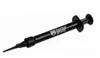 A black syringe of thermal paste on a white background. Náhled obrázku produktu