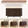 Merax Sideboard mit Schiebetüren und Schublade, Produktbild-Vorschau 7