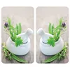 Herdabdeckplatten HERB GARDEN aus Glas – 2 Stück Produktbild-Vorschau 13