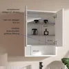 HAJDUK FURNITURE LED Spiegelschrank Bad 50x70 cm Weiß mit Produktbild-Vorschau 3