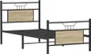 vidaXL Rama łóżka bez materaca dąb sonoma 90x200 cm Podgląd zdjęcia produktu 2