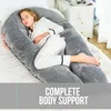 Strex Coussin de grossesse XXL - 280cm - Housse amovible - Voir les images du produit 5