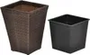 Pflanzkübel Sanssouci Poly Rattan braun 40 cm Produktbild-Vorschau 2